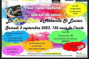 Color Run Abbeville Saint Lucien