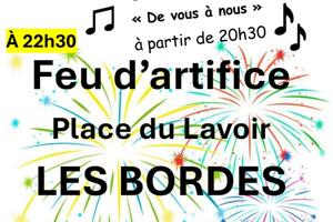 Feu d'artifice et concert