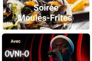 Soirée Moules-frites avec concert