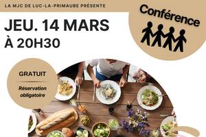 CONFÉRENCE : Bien manger c’est quoi ?