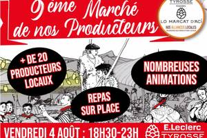 9ème Marché de nos producteurs !