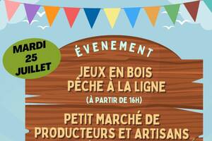 JEUX EN BOIS ET MARCHE DE PRODUCTEURS ET ARTISANS