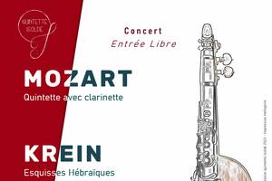 Concert du Quintette Isolde (Mozart, Krein et Chavanton)