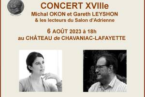 Concert XVIIIe chants et clavecin avec. la soprano Michal OKON
