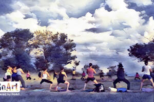 Yoga en plein air