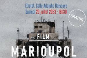 ciné-débat sur l'Ukraine à Etretat / samedi 29 juillet