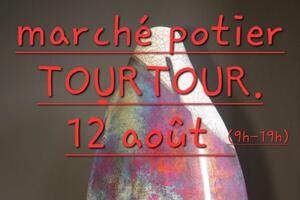 photo Marché potiers de Tourtour