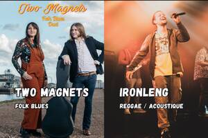 Concert Two Magnets et Ironleg