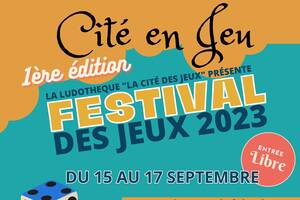 Festival des jeux Cité En Jeu