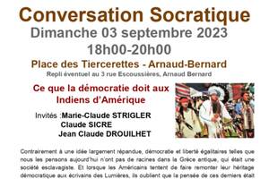 Ce que la démocratie doit aux Indiens d’Amérique : Conversation Socratique