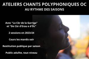 photo ateliers chants polyphoniques occitan