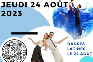 Stage de danse à deux le 24 août (Danses Latines)