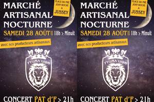 Marché nocturne et concert