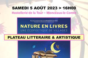 PLATEAU LITTERAIRE & ARTISTIQUE avec le festival Nature en Livres 20213