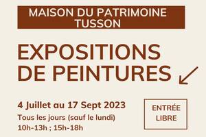 Exposition Peintures - Maison du Patrimoine