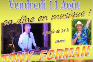 dîner musical d'été avec TONY FORMAN Aux Quatre Saisons à Touzac