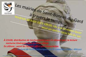 Les mairies de Saint-Bonnet-du-Gard à travers le temps...