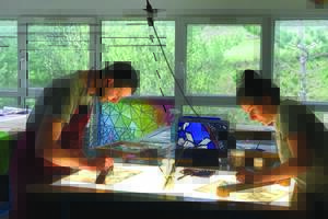 Visite libre de l'Atelier 630, créateur de vitraux d'art à Poligny