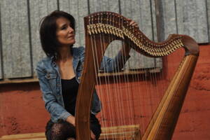 Aurore Bréger, harpe celtique