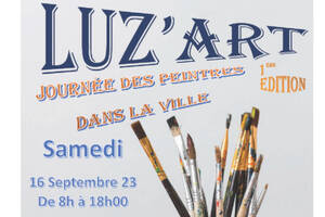 LUZ'ART PEINTRES DANS LA VILLE