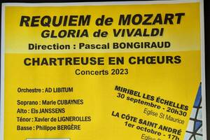 Requiem de Mozart et Gloria de Vivaldi