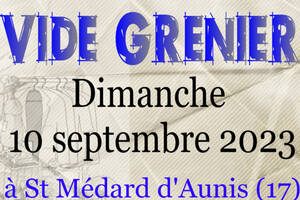 Vide-grenier à Saint Médard d'Aunis