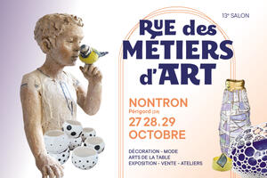 13e Salon Rue des Métiers d'Art à Nontron - 27, 28 et 29 octobre 2023