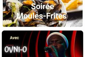 Soirée Moules-frites avec concert