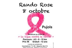 LA RANDO ROSE à PUJOLS