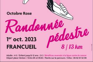 Randonnée pédestre - En Goguette - Octobre Rose 2023