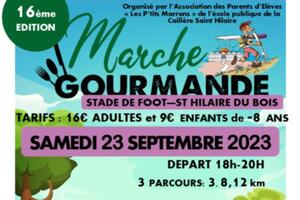 Marche Gourmande Semi-Nocturne