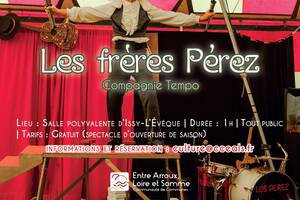 Soirée gratuite d'ouverture de la saison culturelle de la CCEALS  : spectacle de cirque « LES FRÈRES PÉREZ  »