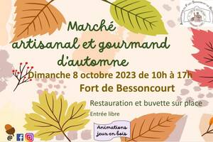 Marché d'Automne de producteurs et artisans locaux