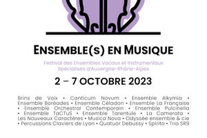 Festival « Ensemble(s) en musique »