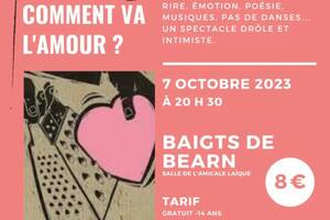 Théâtre - Comment va l'amour?