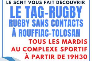 Portes ouvertes tag-rugby à Rouffac-Tolosan (rugby sans contact)