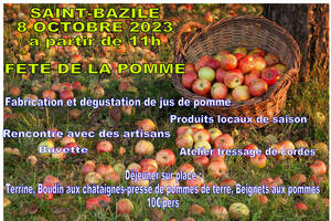 Fête de la pomme à Saint-Bazile