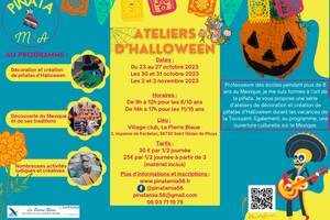 Ateliers d'Halloween pour enfants : fabrication de piñatas