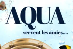 Aqua servent les amis