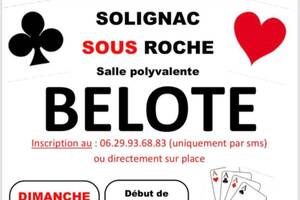 Concours de belote