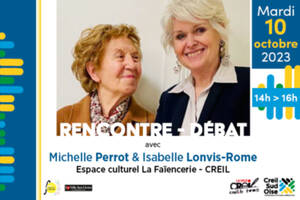 Rencontre - débat avec Michelle Perrot et Isabelle Lonvis-Rome