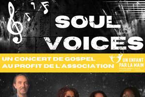 CONCERT DE GOSPEL au profit de l'association UN ENFANT PAR LA MAIN