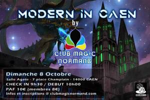 CMN - Tournoi Modern à Caen - dimanche 08 octobre