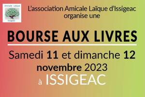 Inscriptions pour la 1ère Bourse aux livres d' Issigeac