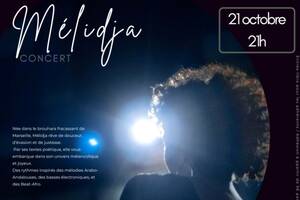 Mélidja en concert