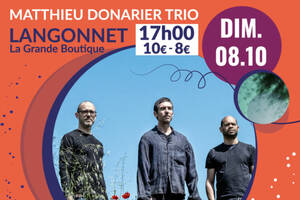 Concert : Matthieu Donarier Trio