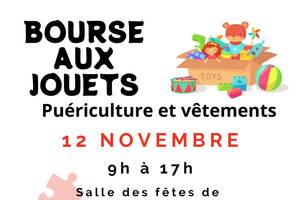 Bourse aux jouets puériculture et vêtements