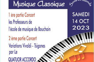 Concert musique classique sons du monde