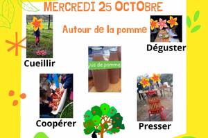Atelier famille autour de la Pomme