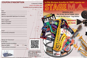 Stage Musiques Actuelles - Ecole de Musique des Fa Sonneurs